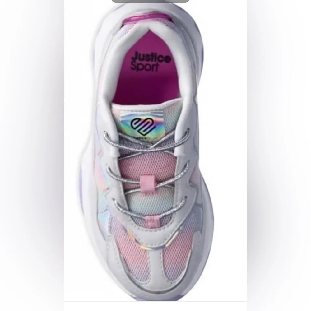 Justice Little Girl & Big Girl Athletic Sport Sneaker